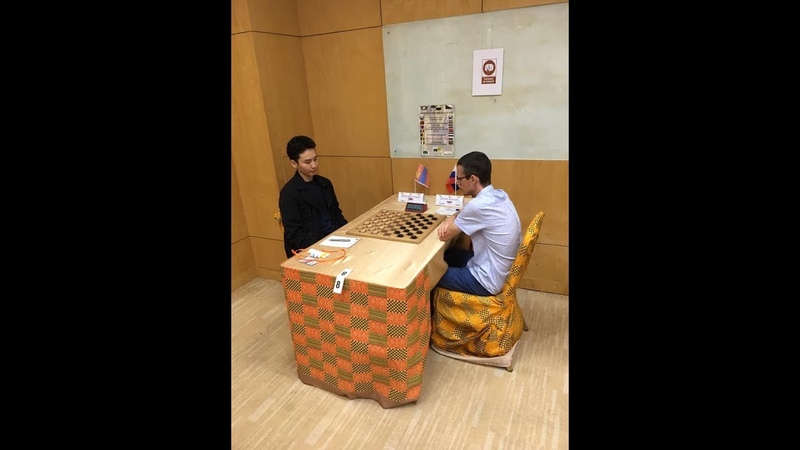 Цэрэнбямбын Георгиев. Чемпионат Мира по международным