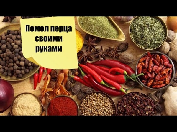 Перемелите перец сами Специи своими руками. Хозяйкам на