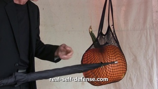 Stabs or Thrusts vs. Swings: Self-Defense with Canes, Sticks, and Umbrellas