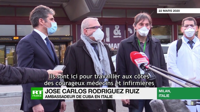 Italie : des médecins et des infirmières cubains arrivent pour aider à lutter contre le
