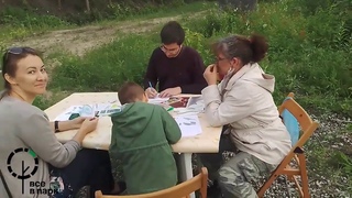 Арт-интервенция “Кто живет в пойме Товарного ручья“