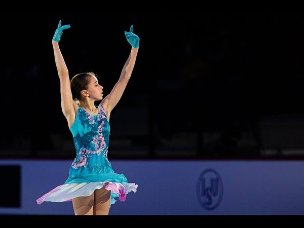 Камила Валиева. ЮЧМ. 2020.