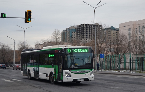10 автобус астана маршрут