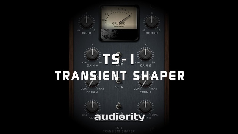Audiority TS 1 Transient Shaper: On Drums Mix