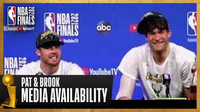 Pat and Brook Game 6 Postgame Press Conference, ,