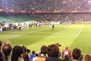 Euroderbi Betis-Sevilla  tanda de penaltis