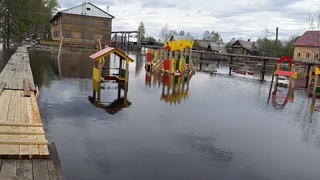Заречье  Такого уровня воды еще не было