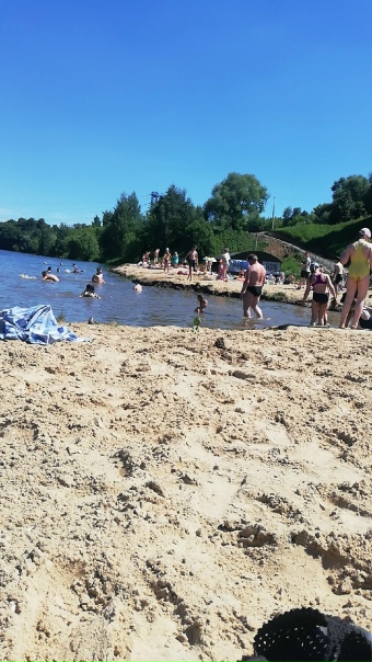 Больничный пляж в подольске Больничный пляж в подольске