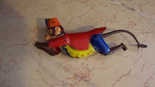 LEHMANN  GERMANY Tin Toy 1903 / 1930 CLIMBING MONKEY