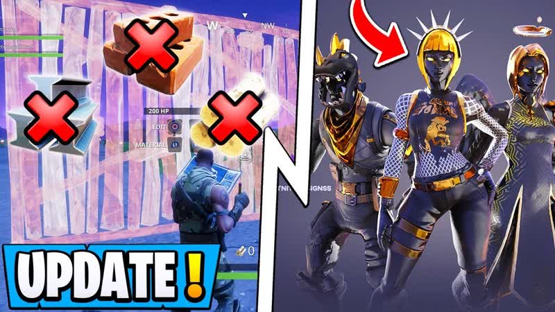 NEW Fortnite Update , Building Revamp Coming, IT Collab, Dark Legends