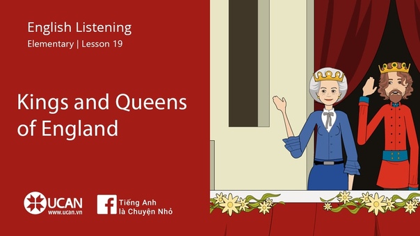 Learn English Listening, Pre Intermediate Lesson 19. Kings and Queens of