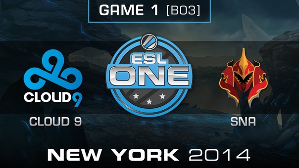 Cloud 9 vs. Sneaky Nyx Assassins Quarterfinal Game 1 ESL One New York 2014 Dota