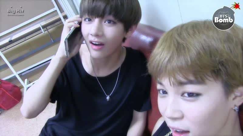 BANGTAN BOMB Jimin is on the phone with BTS