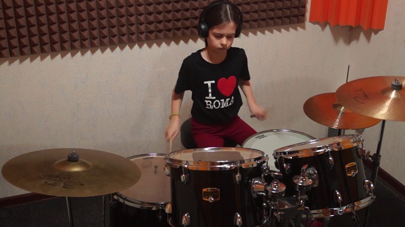 Алиса Небо славян (drum cover by Sonya 10 years