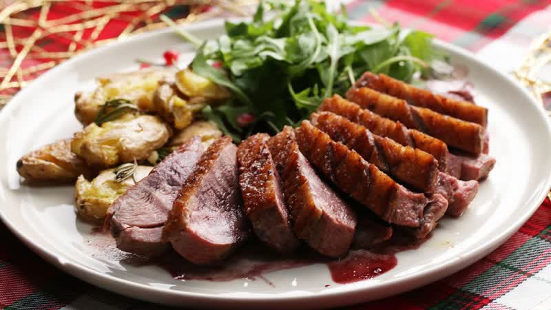 Seared Duck Breast And