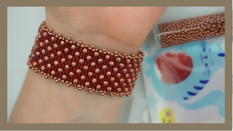 PULSERA PEYOTE IMPAR, DELICAS, CZECH,