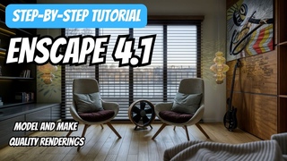 Enscape render 4.1 realistic interior rendering #2