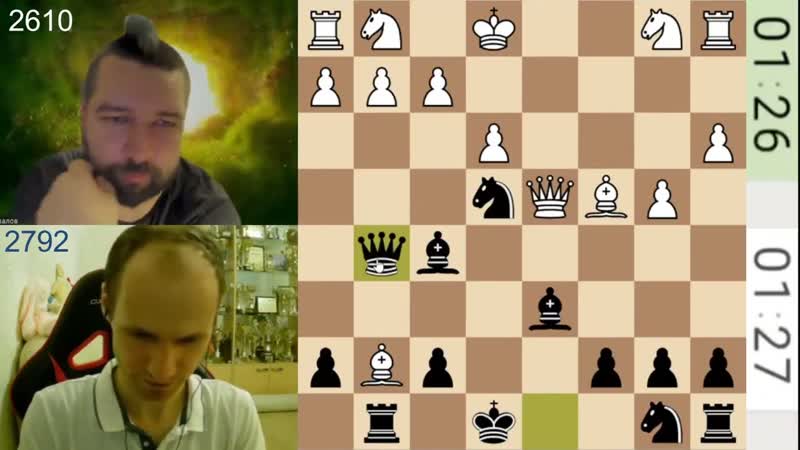 ЧЕЛОВЕК МАШИНА , , CM ЕВГЕНИЙ ШУВАЛОВ vs GM СЕРГЕЙ