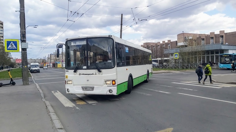 Автобус, маршрут 116 б. 3676 Санкт