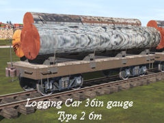 Logging Car 36 in gauge Type 22