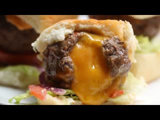 Cheese-Stuffed Burger Bombs
