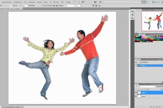 Видеоуроки Photoshop CS5. Марионеточная деформация