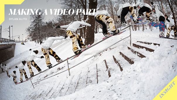 Making a Snowboarding Video Part With Dylan Alito,